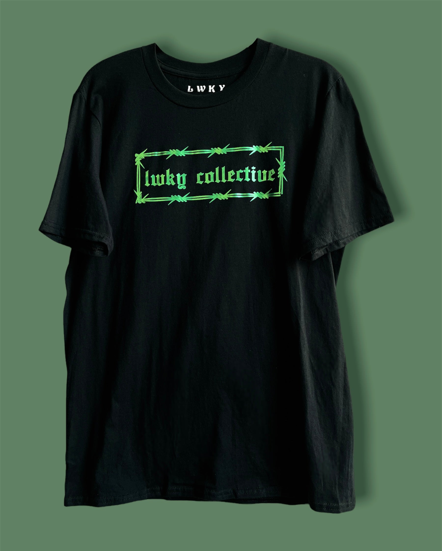 LIMI feu　Rib Barbed Wire Short Sleeve T LIMI feuRib Barbed Wire Short Sleeve T